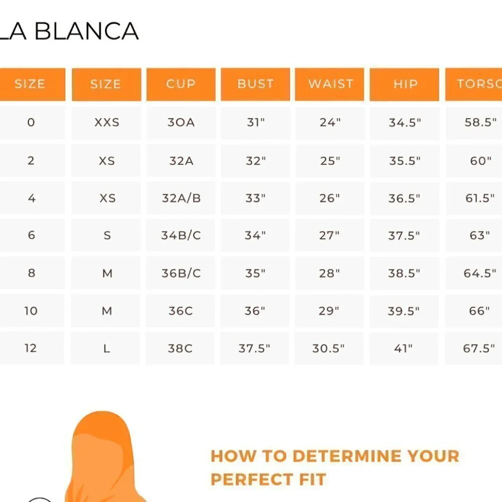 La‎ Blanca Over the Shoulder Knot Swim 4 Tankini